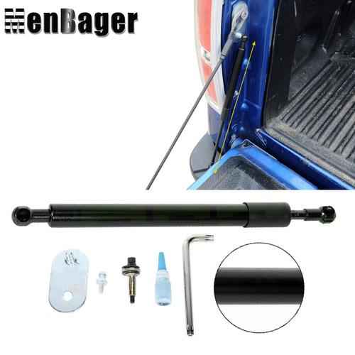 DURAFORCE For Ford F-150 2004-2014 Tailgate Assist Shock Struts Bar Lift Support Black