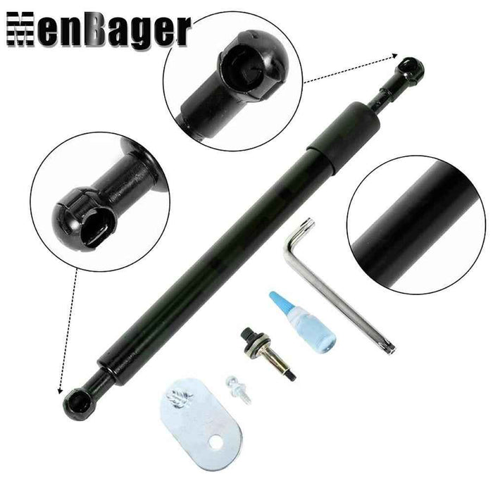 DURAFORCE For Ford F-150 2004-2014 Tailgate Assist Shock Struts Bar Lift Support Black
