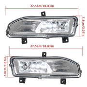 DURAFORCE Pair of Fog Lights Lamps w/Switch Bezel Wires kits For 2017-2020 Nissan Rogue
