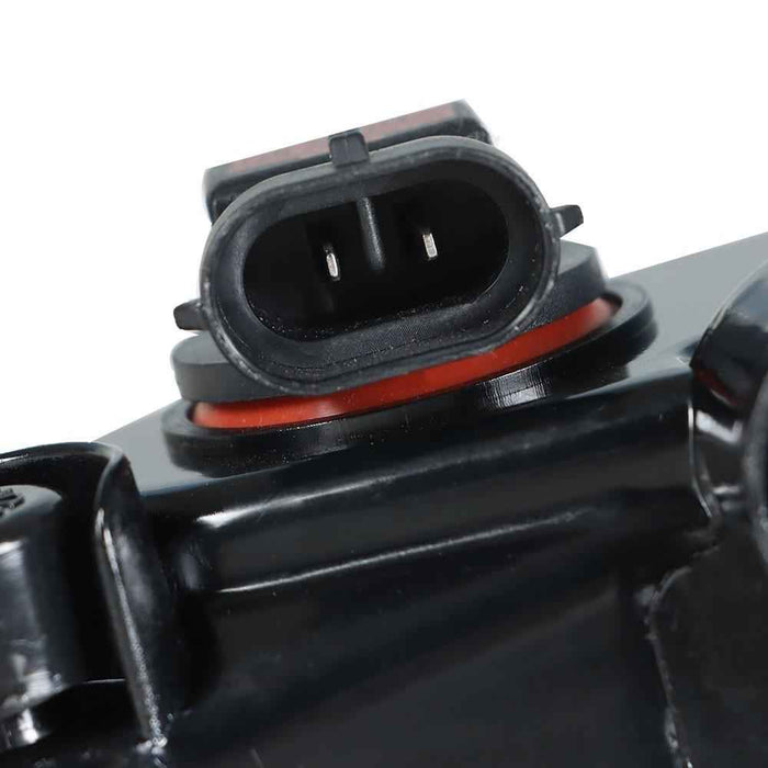 DURAFORCE Pair of Fog Lights Lamps w/Switch Bezel Wires kits For 2017-2020 Nissan Rogue