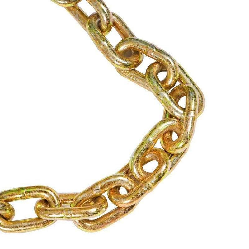 DURAFORCE G70 V-Chain Bridle 5/16" W/ 15" Large J Hooks T- Hook & J-Hook And Grab Hooks 3'
