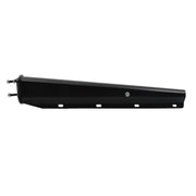 DURAFORCE 1 Pair 2.5" Semi Truck Spring Loaded Mud Flap Hangers Black Steel Straight 30"