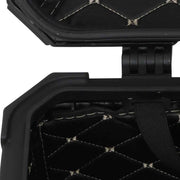 DURAFORCE Motorcycle Luggage Waterproof Tail Box Top Case Scooter Trunk Storage 45L Silver