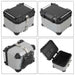 DURAFORCE Motorcycle Luggage Waterproof Tail Box Top Case Scooter Trunk Storage 45L Silver