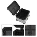 DURAFORCE Motorcycle Luggage Waterproof Tail Box Top Case Scooter Trunk Storage 45L Silver