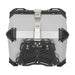 DURAFORCE Motorcycle Luggage Waterproof Tail Box Top Case Scooter Trunk Storage 45L Silver
