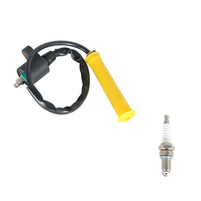DURAFORCE For Honda XR650L 1993-2016 Ignition Coil Spark Plug 30510-MN1-680 30700-KF0-163