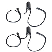 DURAFORCE For Honda VT600C Cd Shadow VLX 88-07 2× Ignition Coil W/ Spark Plug Cap New