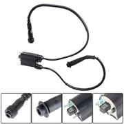 DURAFORCE For Honda VT600C Cd Shadow VLX 88-07 2× Ignition Coil W/ Spark Plug Cap New