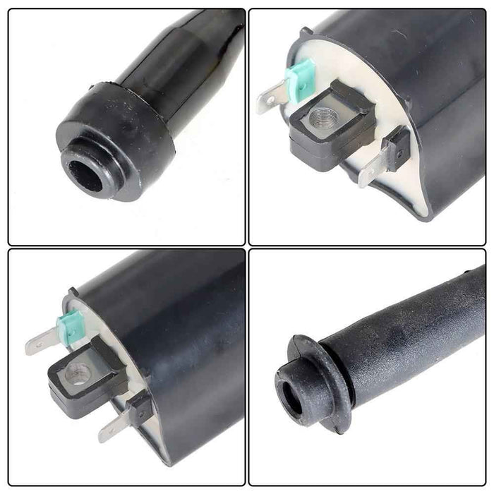 DURAFORCE For Honda VT600C Cd Shadow VLX 88-07 2× Ignition Coil W/ Spark Plug Cap New