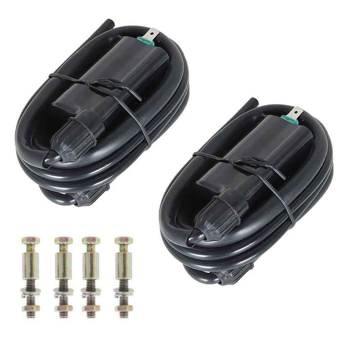 DURAFORCE New Front & Rear Ignition Coils For Kawasaki VN1500 Vulcan 1500 1996-2007 2008