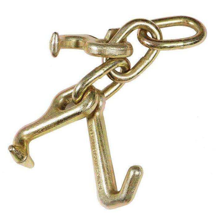 DURAFORCE 4 Pcs RTJ Cluster Hook Tow Truck Roll Back Hauler Trailer Wrecker Vehicle 4700Lb