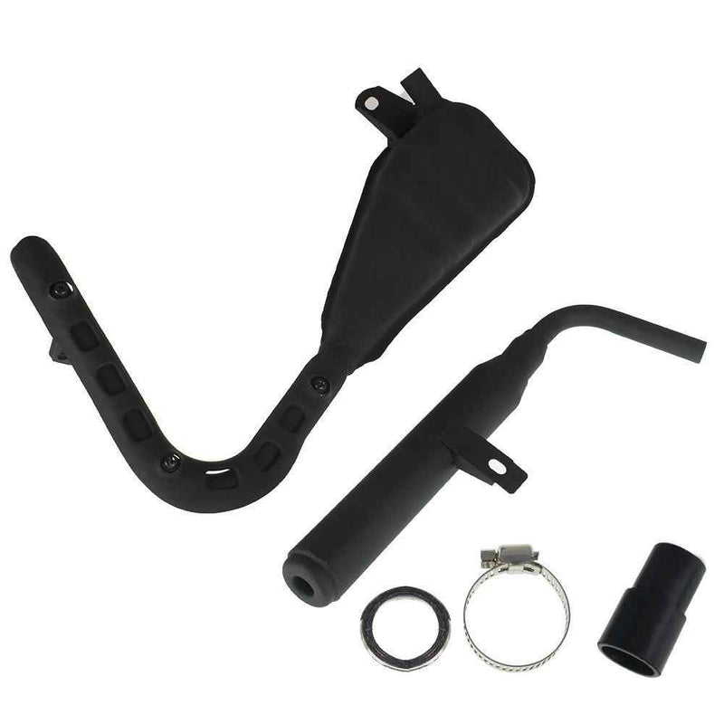 DURAFORCE Y-Zinger Exhaust Muffler Manifold Pipe For Yamaha PW50 PW 50 1981-2000 2001-2012