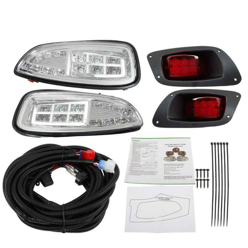 DURAFORCE For EZGO RXV 2016-up Golf Cart LED Headlight Tail light Kit Gas Electric