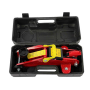 DURAFORCE 1.5 Ton (3,000 lb) Capacity Hydraulic Trolley Floor Jack with Storage Case