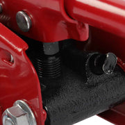 DURAFORCE 1.5 Ton (3,000 lb) Capacity Hydraulic Trolley Floor Jack with Storage Case