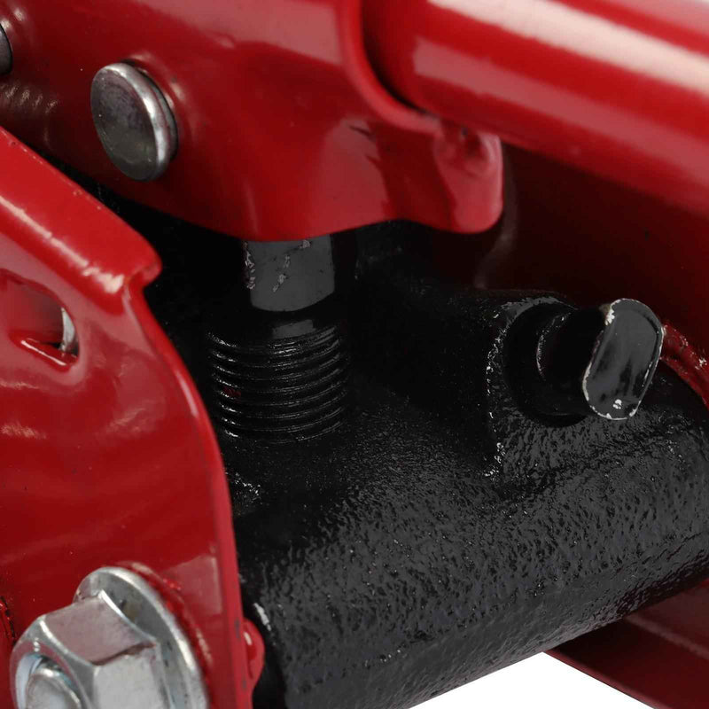 DURAFORCE 1.5 Ton (3,000 lb) Capacity Hydraulic Trolley Floor Jack with Storage Case