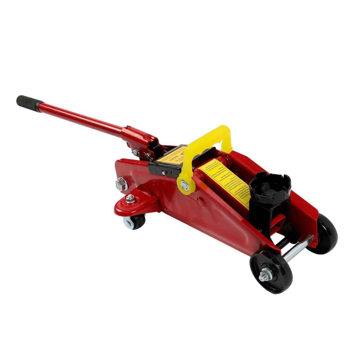 DURAFORCE 1.5 Ton (3,000 lb) Capacity Hydraulic Trolley Floor Jack with Storage Case