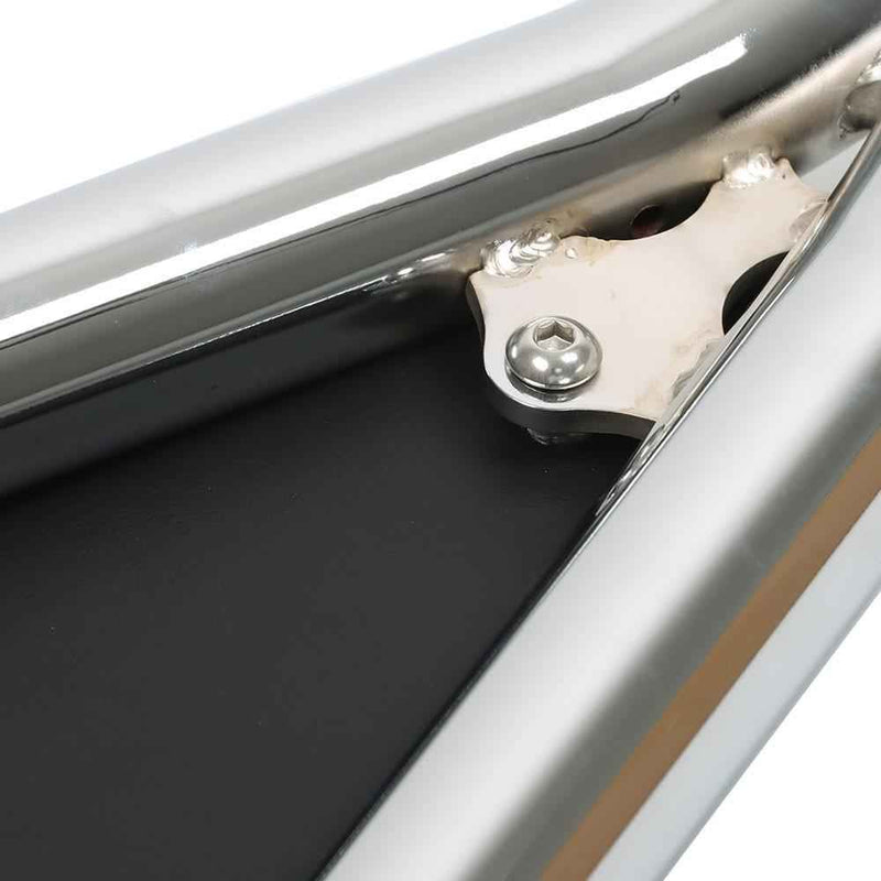 DURAFORCE Chrome 16 Inch Split Backrest Plated For CVO Glide Street Road Glide Road King