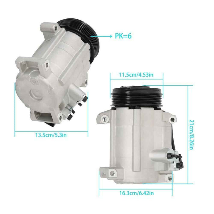 DURAFORCE A/C Compressor + Clutch For Buick Enclave Chevrolet Traverse 3.6L CO 10886C