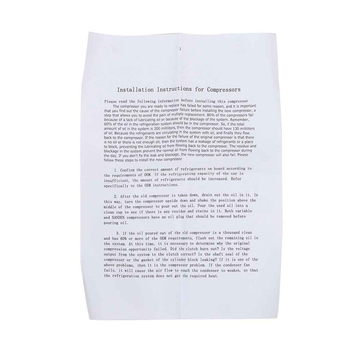 DURAFORCE A/C Compressor + Clutch For Buick Enclave Chevrolet Traverse 3.6L CO 10886C