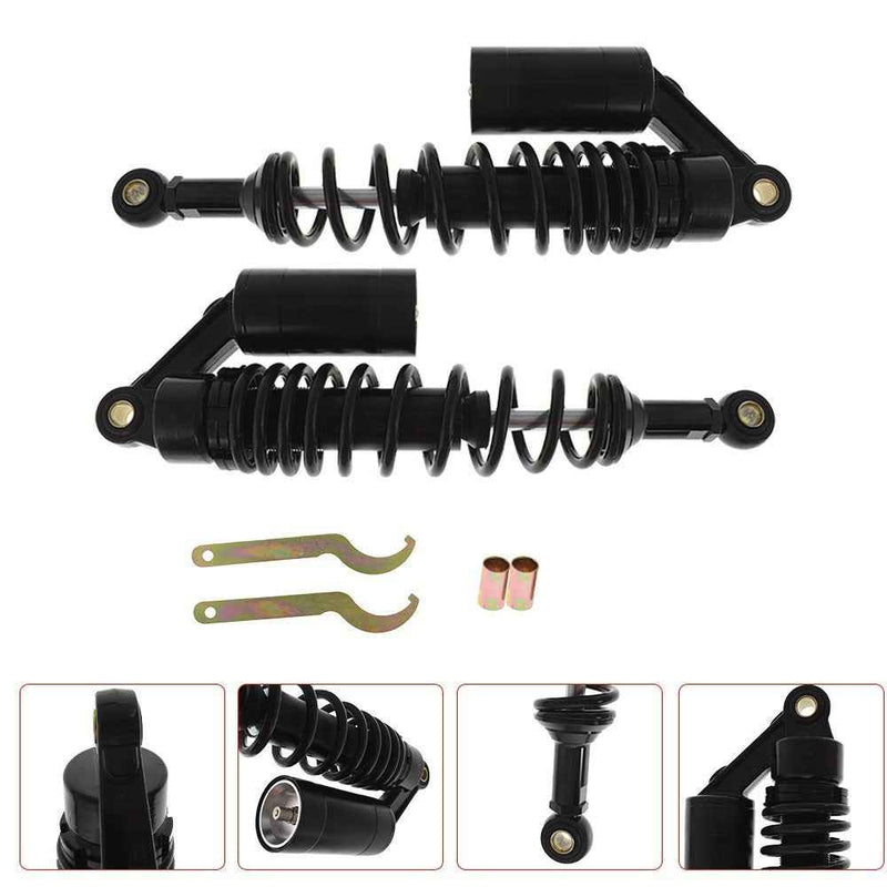 DURAFORCE For Honda Yamaha 13.5'' 340 Motorcycle Air Shock Absorber Suspension Damper