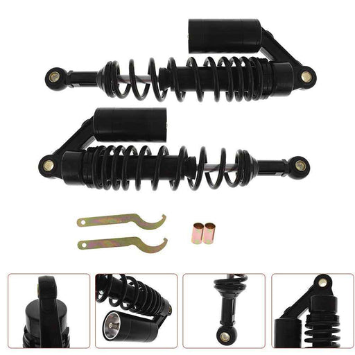 DURAFORCE For Honda Yamaha 13.5'' 340 Motorcycle Air Shock Absorber Suspension Damper