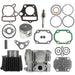 DURAFORCE New Cylinder Head Piston Gasket Top End Kit Fit For Honda CRF70 ATC70 XR70 TRX70