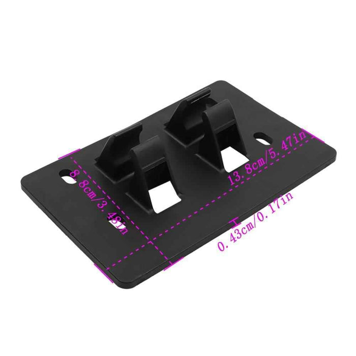 DURAFORCE Windshield Handle Base Fit For Polaris Glass Tip-Out Full Windshield