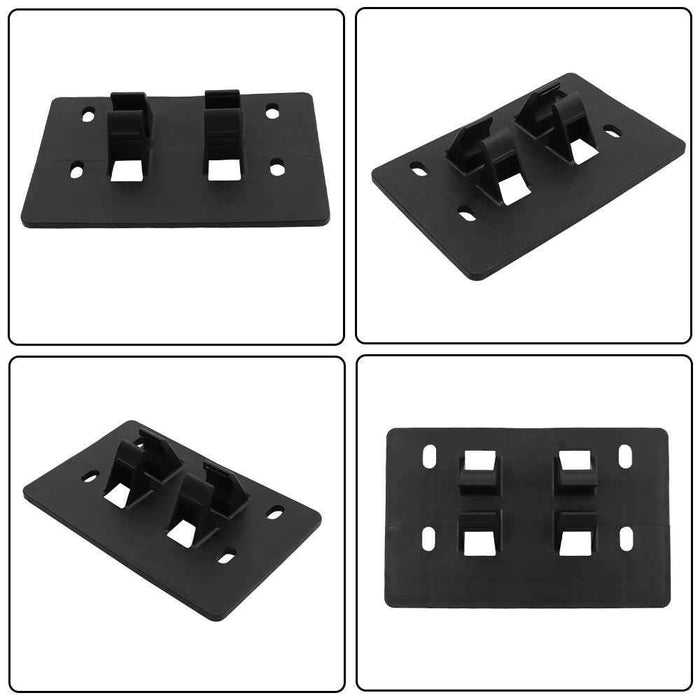 DURAFORCE Windshield Handle Base Fit For Polaris Glass Tip-Out Full Windshield