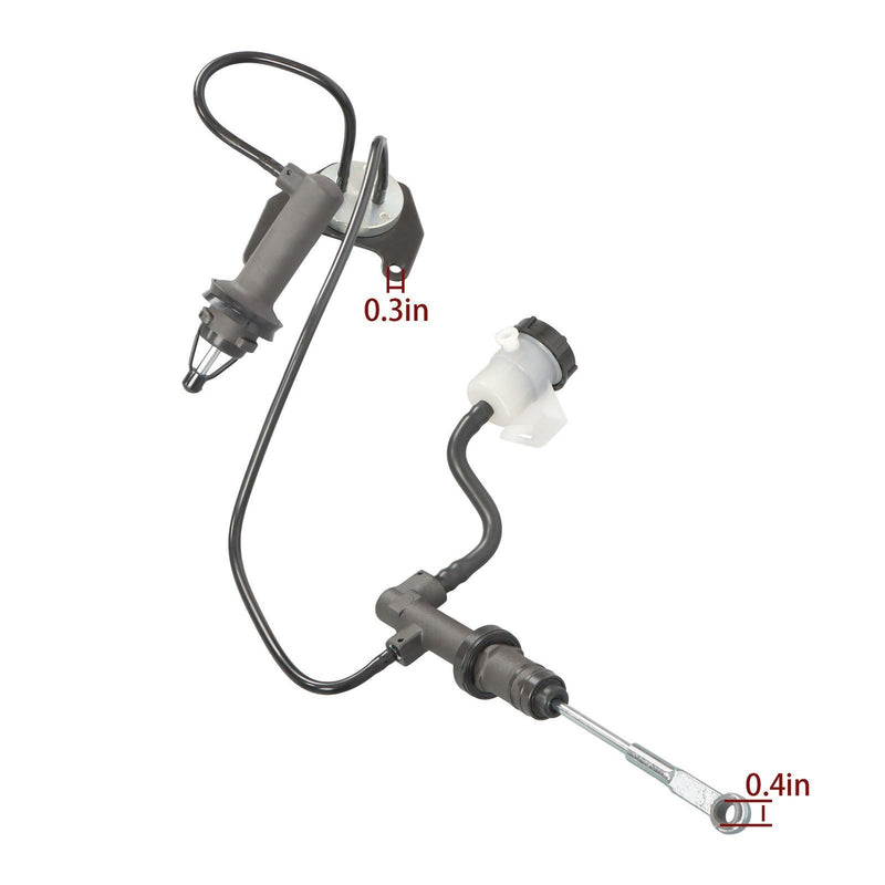 DURAFORCE For Saturn SC1 SC2 SL SL1 2000-2002 Clutch Master and Slave Cylinder Assembly