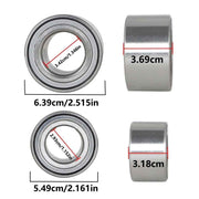 DURAFORCE For Polaris Sportsman 400 450 500 600 700 X2 HO 2020 Front & Rear Wheel Bearings