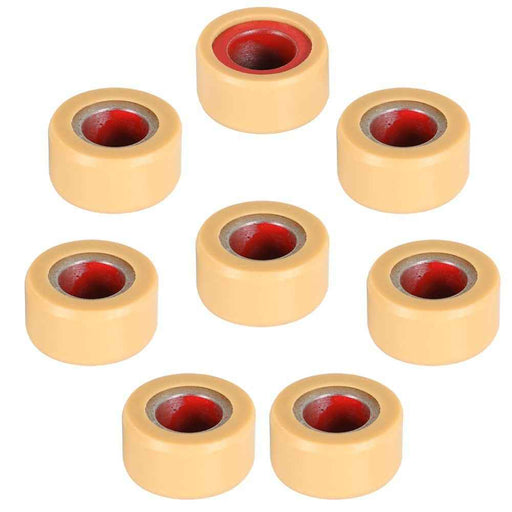 DURAFORCE 8Pcs 0823-351 Roller Clutch Red Fit for Arctic Cat Comp Weight 18g