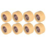 DURAFORCE 8Pcs 0823-351 Roller Clutch Red Fit for Arctic Cat Comp Weight 18g