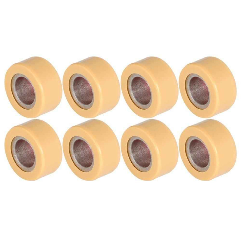 DURAFORCE 8Pcs 0823-351 Roller Clutch Red Fit for Arctic Cat Comp Weight 18g