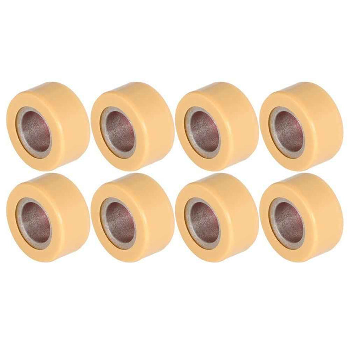 DURAFORCE 8Pcs 0823-351 Roller Clutch Red Fit for Arctic Cat Comp Weight 18g