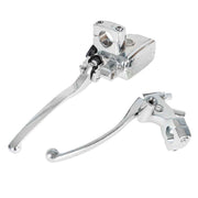 DURAFORCE 1" 25mm Motorcycle Handlebar Hydraulic Brake Master Cylinder & Clutch Lever New