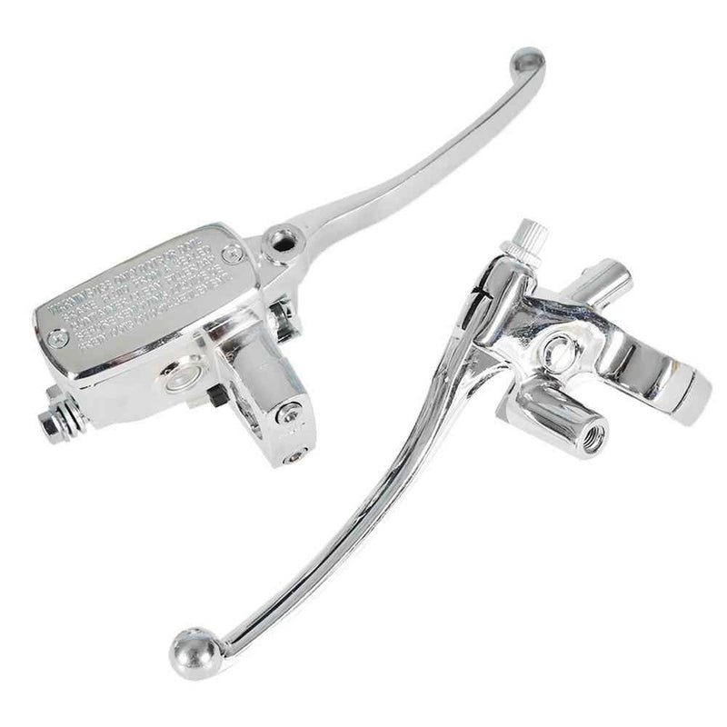 DURAFORCE 1" 25mm Motorcycle Handlebar Hydraulic Brake Master Cylinder & Clutch Lever New