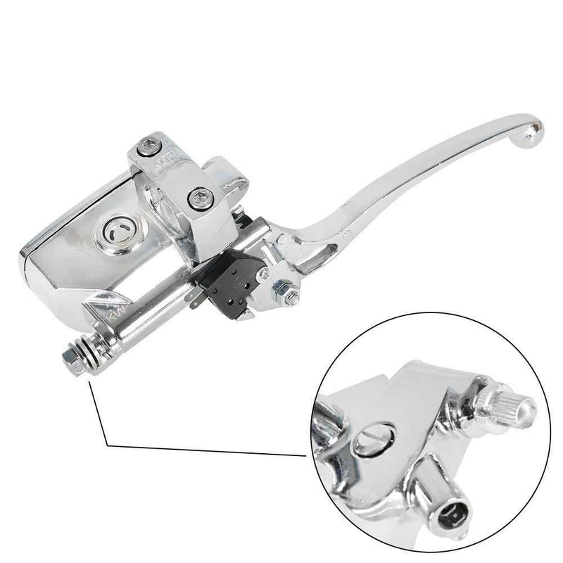 DURAFORCE 1" 25mm Motorcycle Handlebar Hydraulic Brake Master Cylinder & Clutch Lever New