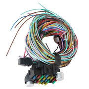 DURAFORCE Universal 21 Circuit Wiring Harness X-long wires Copper For Chevy Ford Hotrods