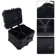 DURAFORCE Motorcycle Top Case Hard 45L Trunk With Black Armor Clock Model Aluminum New
