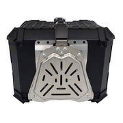 DURAFORCE Motorcycle Top Case Hard 45L Trunk With Black Armor Clock Model Aluminum New