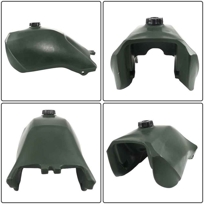 DURAFORCE Green Fuel Tank W/ Cap And Petcock For Honda Fourtrax TRX300 1993-2000