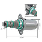 DURAFORCE Hydraulic Solenoid Valve 35T40860 12V for Muncie PTO CS10 CS20 Series Dump Truck