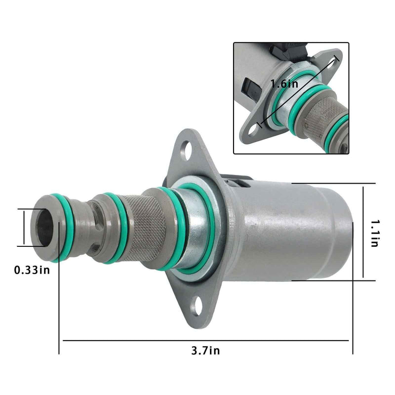 DURAFORCE Hydraulic Solenoid Valve 35T40860 12V for Muncie PTO CS10 CS20 Series Dump Truck