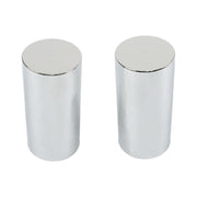 DURAFORCE 20 Pack 4 1/4" For Truck Lug Nut Covers 33 MM Plastic Screw-On Flat Top Cylinder