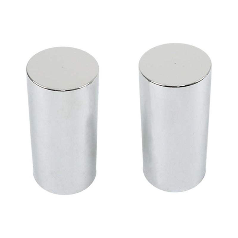 DURAFORCE 20 Pack 4 1/4" For Truck Lug Nut Covers 33 MM Plastic Screw-On Flat Top Cylinder