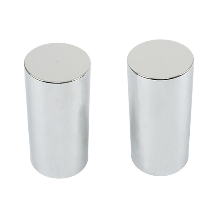 DURAFORCE 20 Pack 4 1/4" For Truck Lug Nut Covers 33 MM Plastic Screw-On Flat Top Cylinder