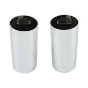 DURAFORCE 20 Pack 4 1/4" For Truck Lug Nut Covers 33 MM Plastic Screw-On Flat Top Cylinder