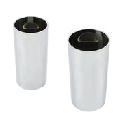 DURAFORCE 20 Pack 4 1/4" For Truck Lug Nut Covers 33 MM Plastic Screw-On Flat Top Cylinder